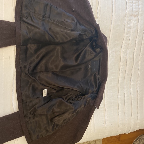 Retro-feeling brown tweed Banana Republic blazer - Picture 4 of 8